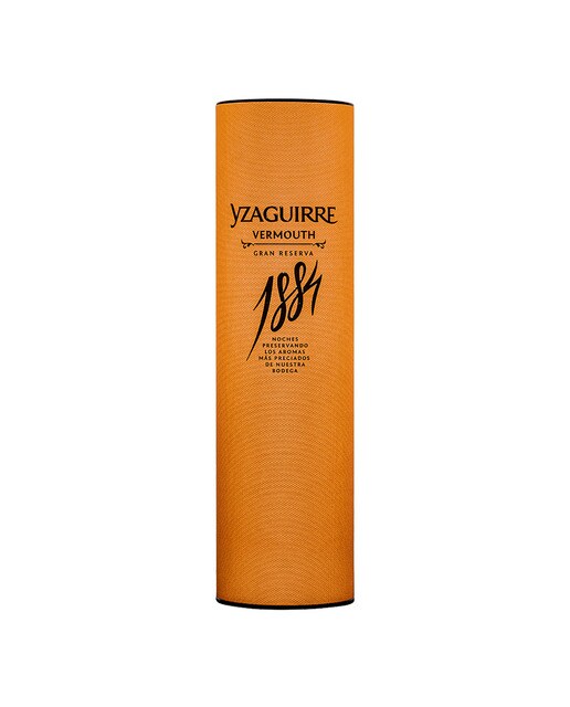 Estuche vermut rojo Yzaguirre 1884 gran reserva 3