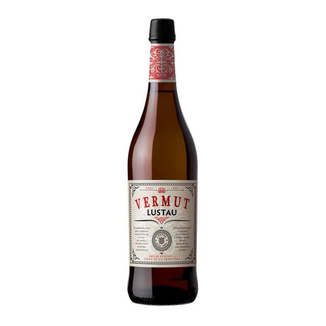 Vermut rojo de vino de Jerez Lustau