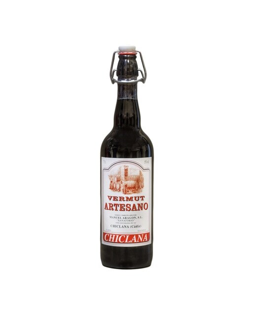 Vermut rojo artesano Sanatorio Manuel Aragón Chiclana