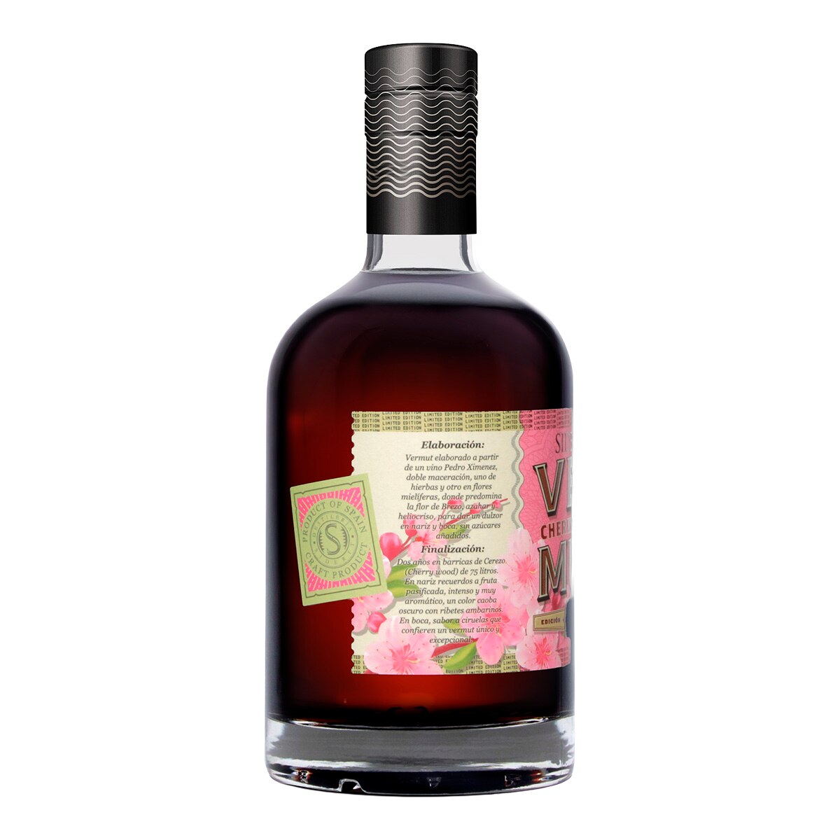 Vermut rojo reserva Cherry Wood Edición Limitada Siderit 3