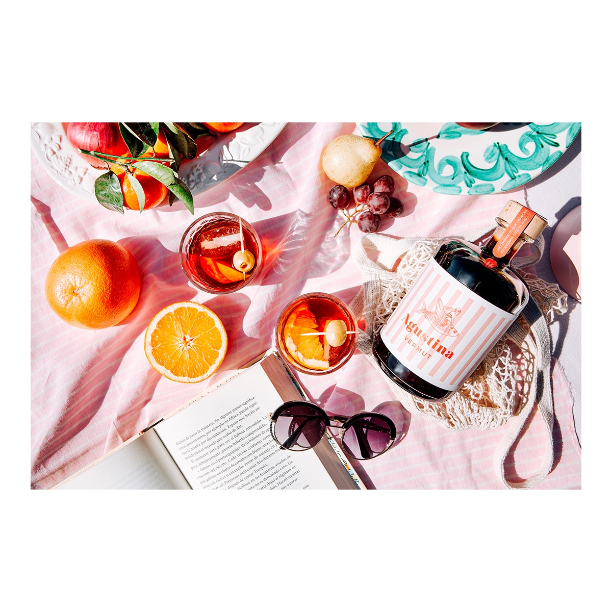 Vermut artesanal elaborado con uva Moscatel Agustina 2
