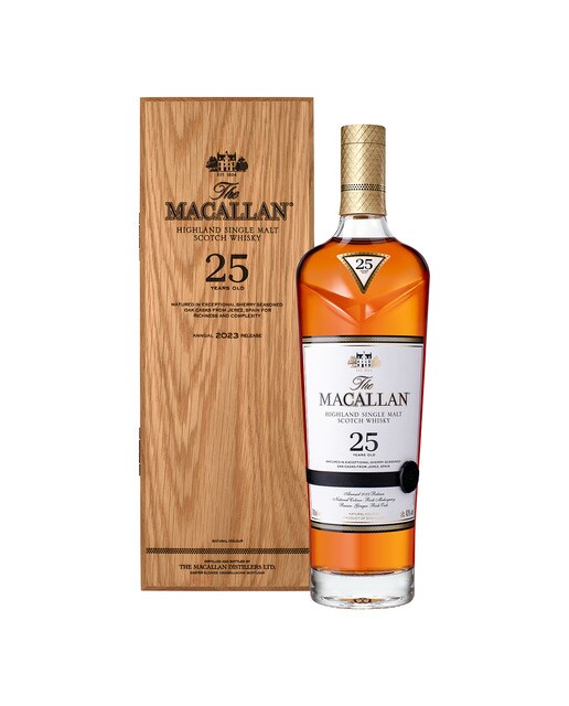 Imagen 0 de Estuche whisky escocés The Macallan 25 años Sherry Oak