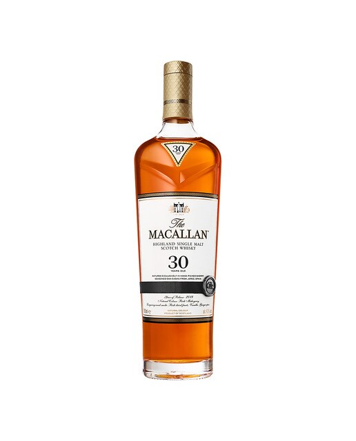 Estuche whisky escocés The Macallan 30 años Sherry Oak single malt 2