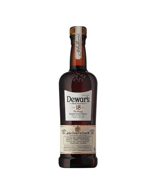 Whisky escocés Dewar's 18 años 1