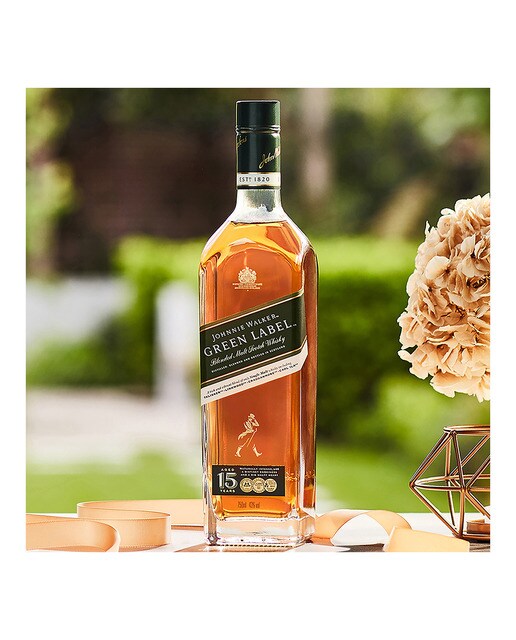 Estuche whisky escocés Johnnie Walker Green Label 15 años 3