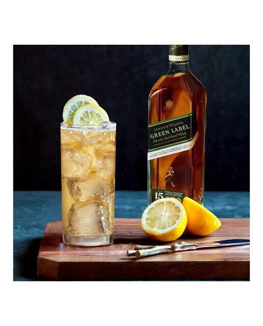 Estuche whisky escocés Johnnie Walker Green Label 15 años 4