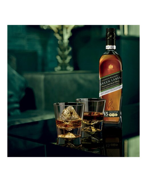 Estuche whisky escocés Johnnie Walker Green Label 15 años 5