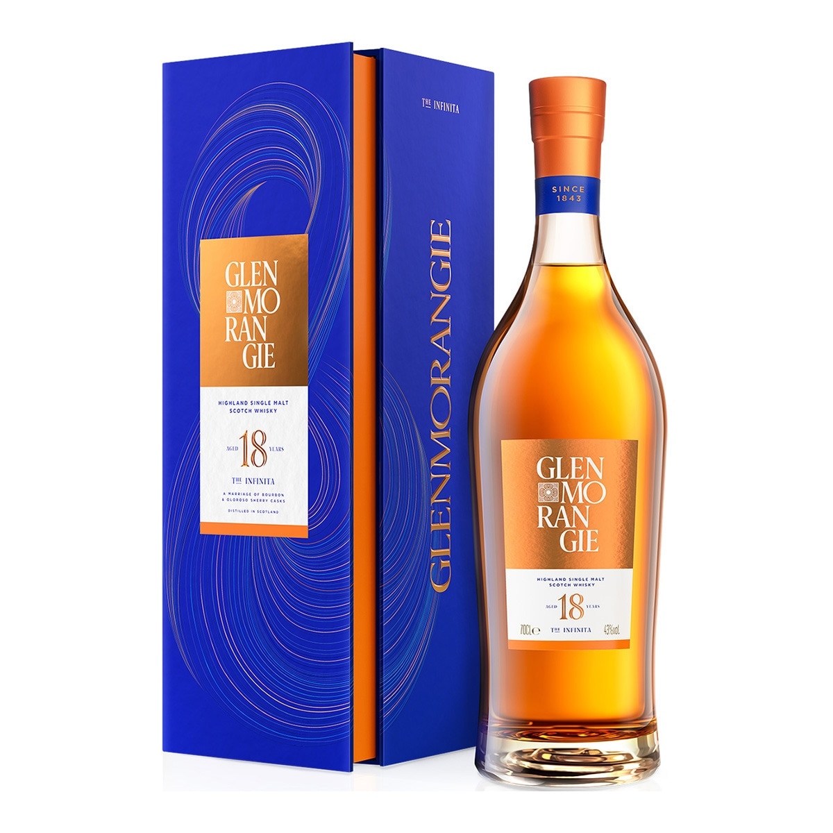 Imagen 0 de Estuche whisky escocés Glenmorangie 18 años Single Malt