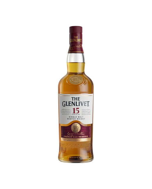 Imagen 0 de Whisky de malta escocés reserva The Glenlivet 15 años