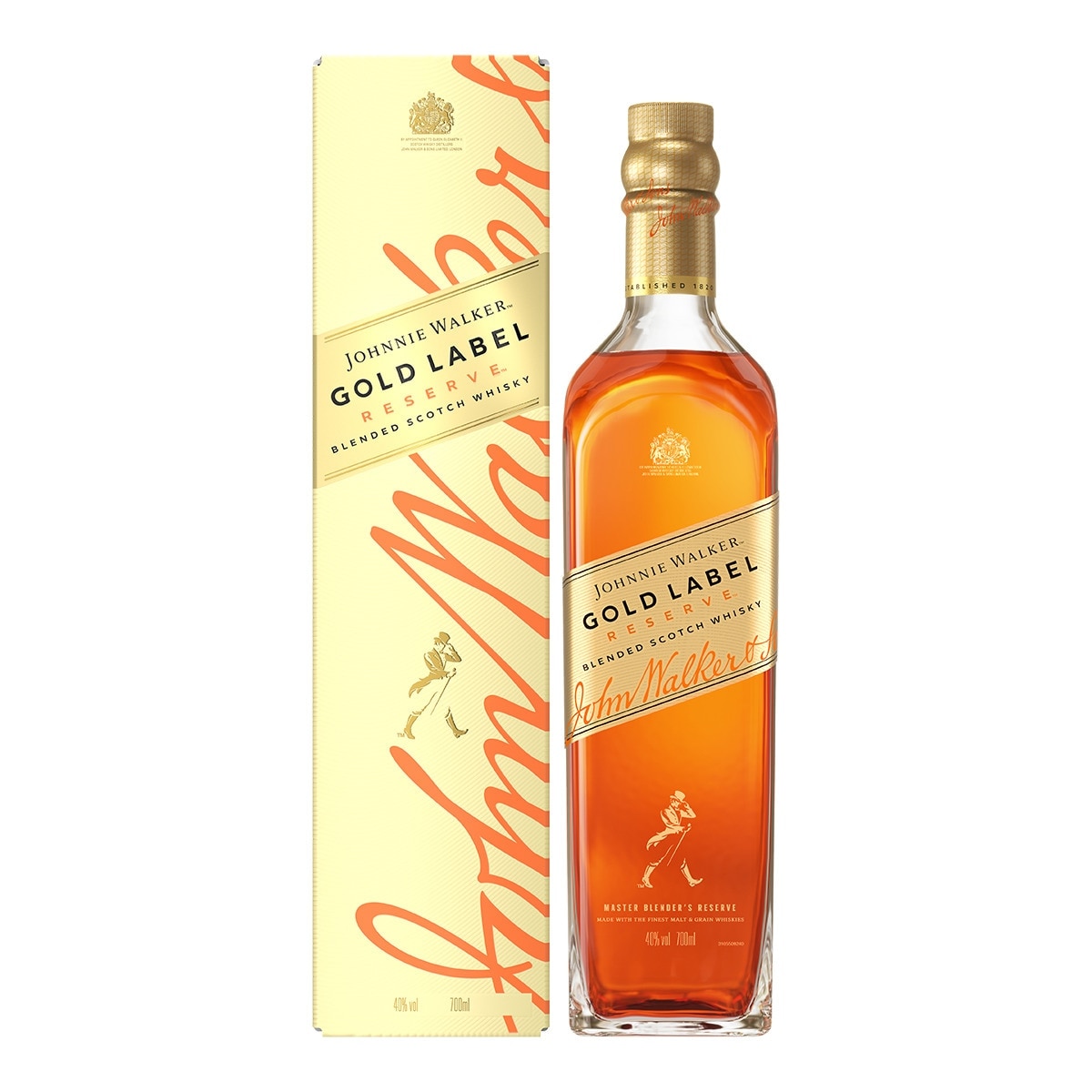 Estuche whisky escocés Johnnie Walker Gold Label Reserve 1