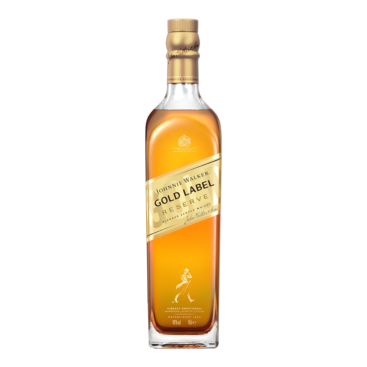 Estuche whisky escocés Johnnie Walker Gold Label Reserve 2