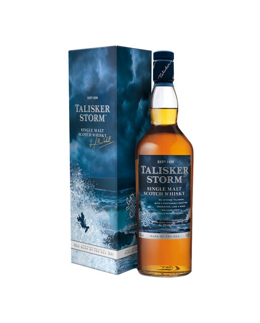 Imagen 0 de Estuche whisky escocés Talisker Storm single malt