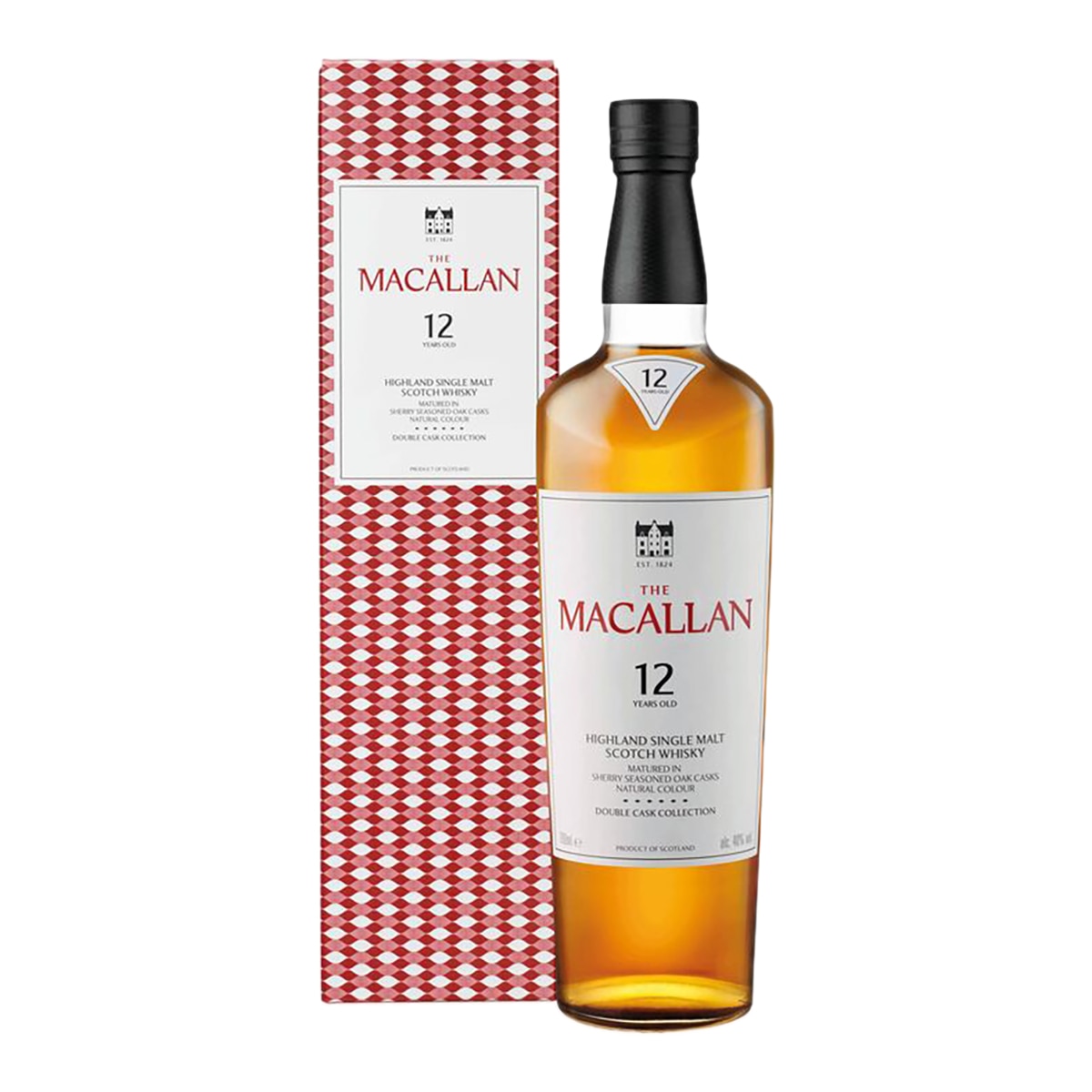Estuche whisky escocés The Macallan 12 años double cask single