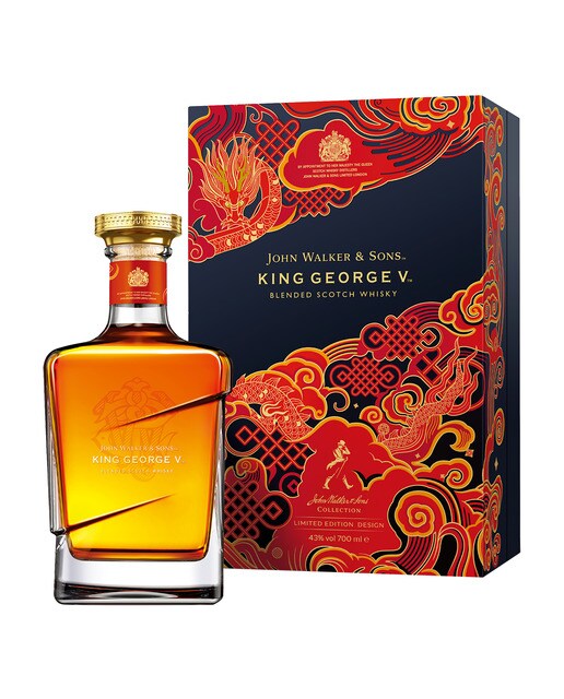 Imagen 0 de Estuche whisky Johnnie Walker King George V Nuevo Año Chino Edición Limitada single malt