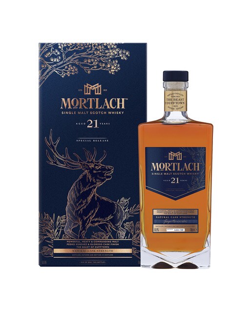 Imagen 0 de Estuche whisky Mortlach 21 años Special Release single malt
