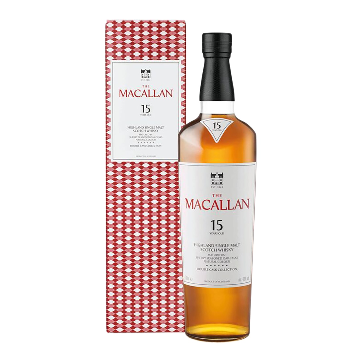 Imagen 1 de THE MACALLAN Double Cask whisky escocés de malta 15 años botella 70 cl