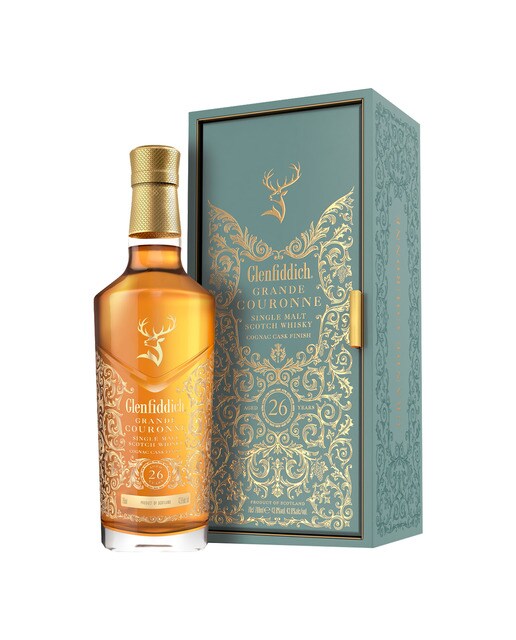 Imagen 0 de Estuche whisky escocés Glenfiddich 26 años Grande Couronne Single Malt