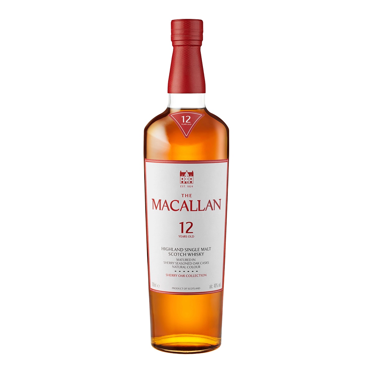 Imagen 2 de Estuche whisky escocés The Macallan Sherry Oak Cask 12 Years Old