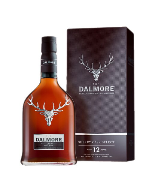 Estuche whisky escocés The Dalmore Sherry Cask Select 12 Years 1