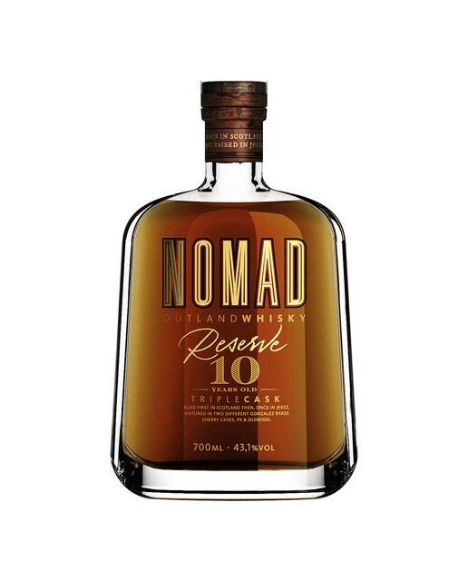 Estuche whisky de malta Reserva 10 años Triplecask Nomad 2