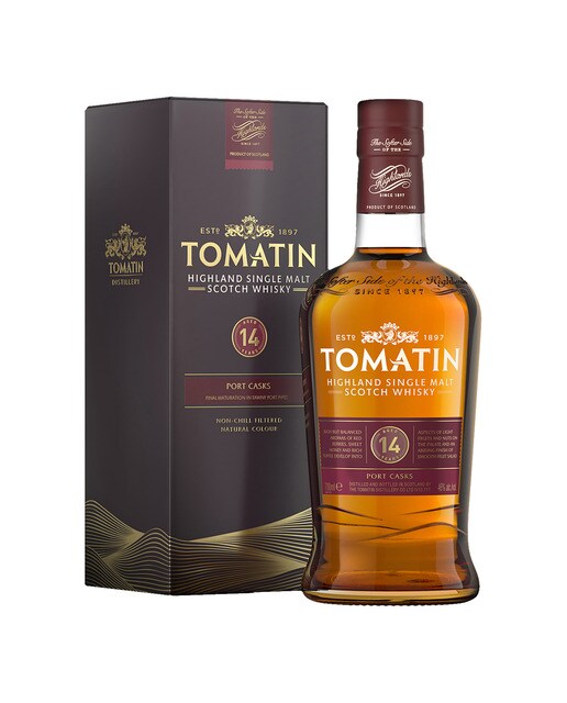 Imagen 0 de Estuche whisky Tomatin single malt 14 años