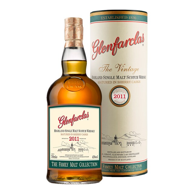 Imagen 0 de Estuche whisky escocés Glenfarclas The Vintage 2011