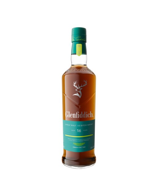 Estuche whisky Edición limitada Aston Martin F1 Glenfiddich 16 años 2