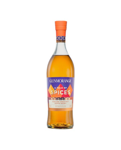 Estuche whisky escocés Glenmorangie A Tale of Spices single malt 2