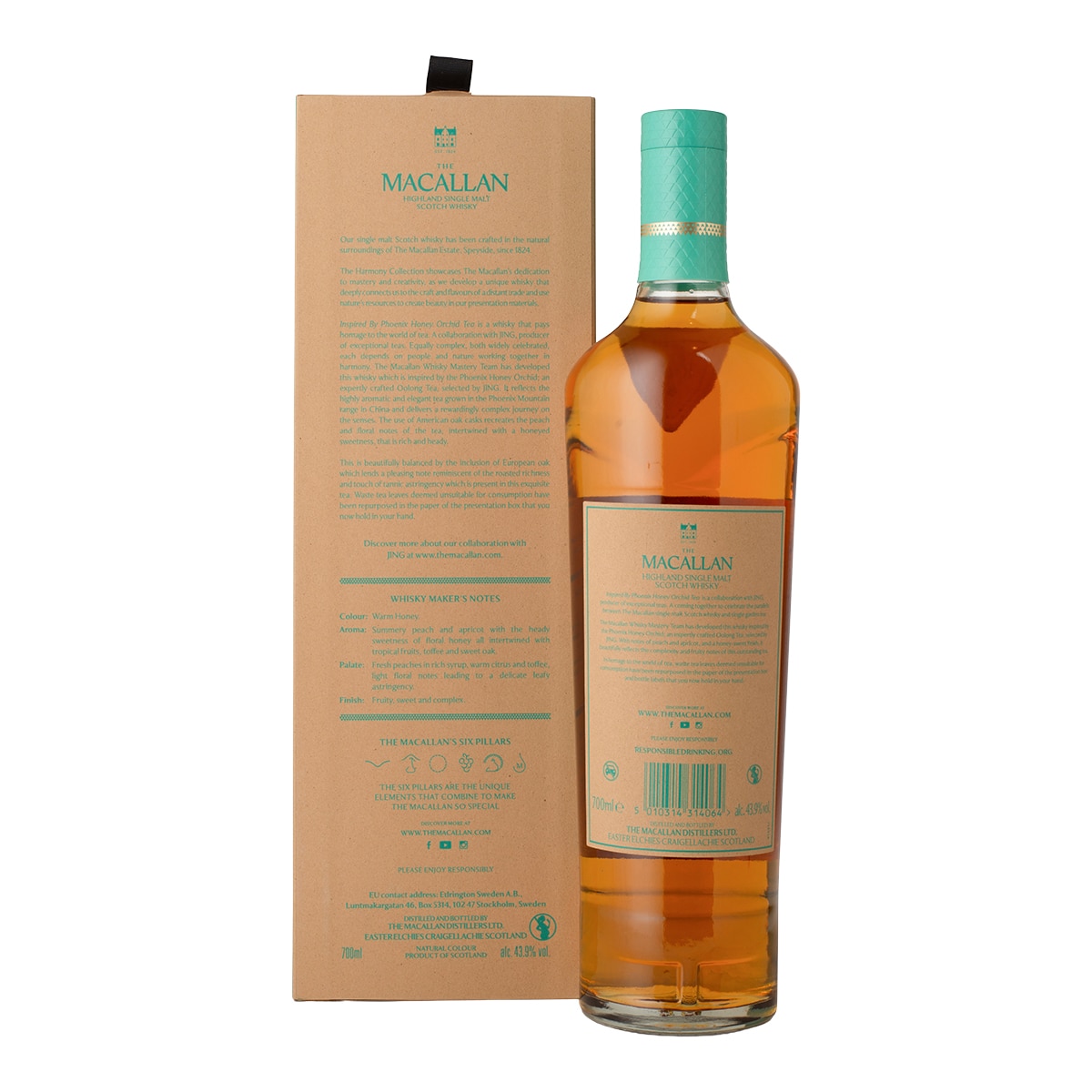 Imagen 2 de Estuche whisky escocés The Macallan The Harmony Collection 2025 Inspired by Phoenix Honey Orquid Tea