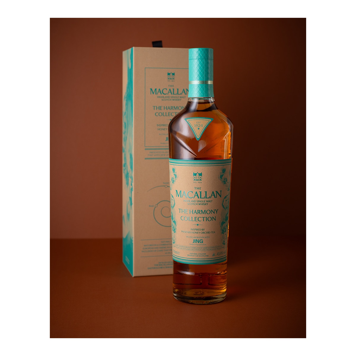 Imagen 5 de Estuche whisky escocés The Macallan The Harmony Collection 2025 Inspired by Phoenix Honey Orquid Tea