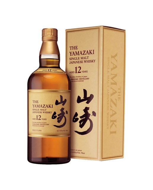 Imagen 0 de Estuche whisky japonés single malt 12 años The Yamazaki