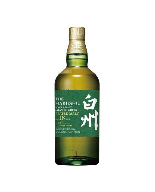 Imagen 0 de Whisky japonés single malt peated malt 18 años The Hakushu