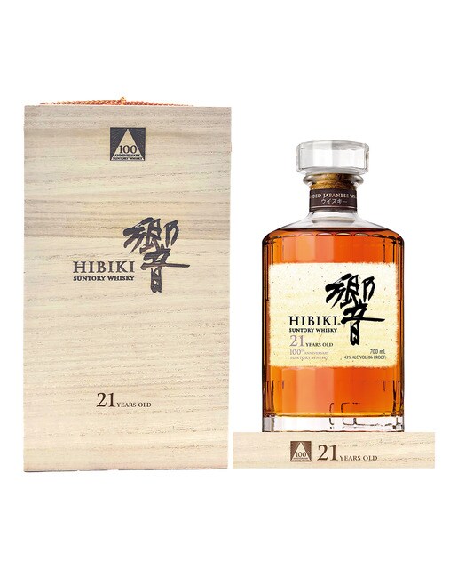 Imagen 1 de Estuche whisky japonés Hibiki Suntory 21 años Edición Limitada 100 Aniversario