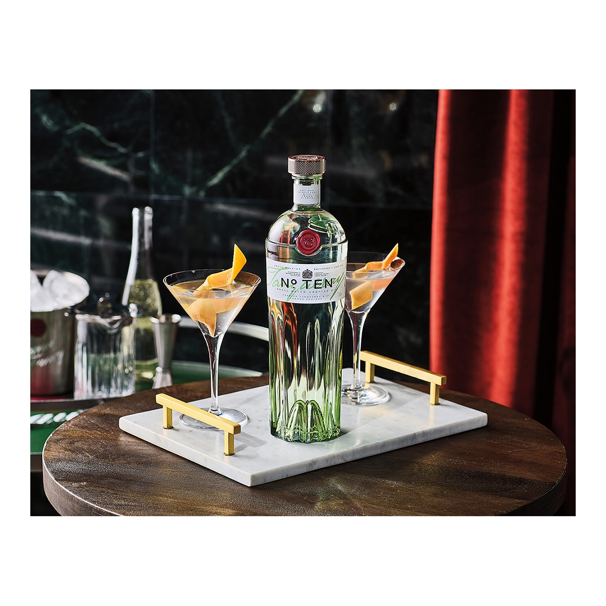Nº Ten ginebra inglesa botella 70 cl Tanqueray 3