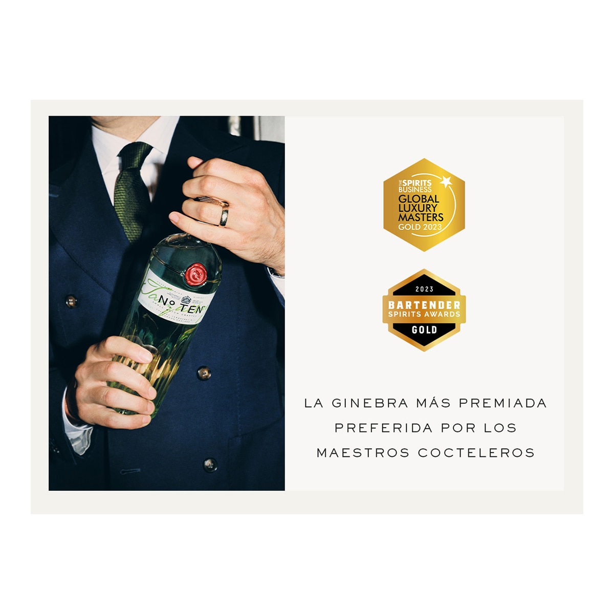 Nº Ten ginebra inglesa botella 70 cl Tanqueray 5
