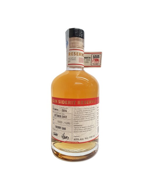 Imagen 0 de Ginebra Reserve Cash Sherry Siderit