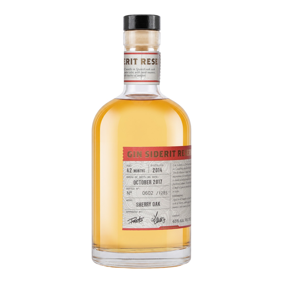 Ginebra Reserve Cash Sherry Siderit 3