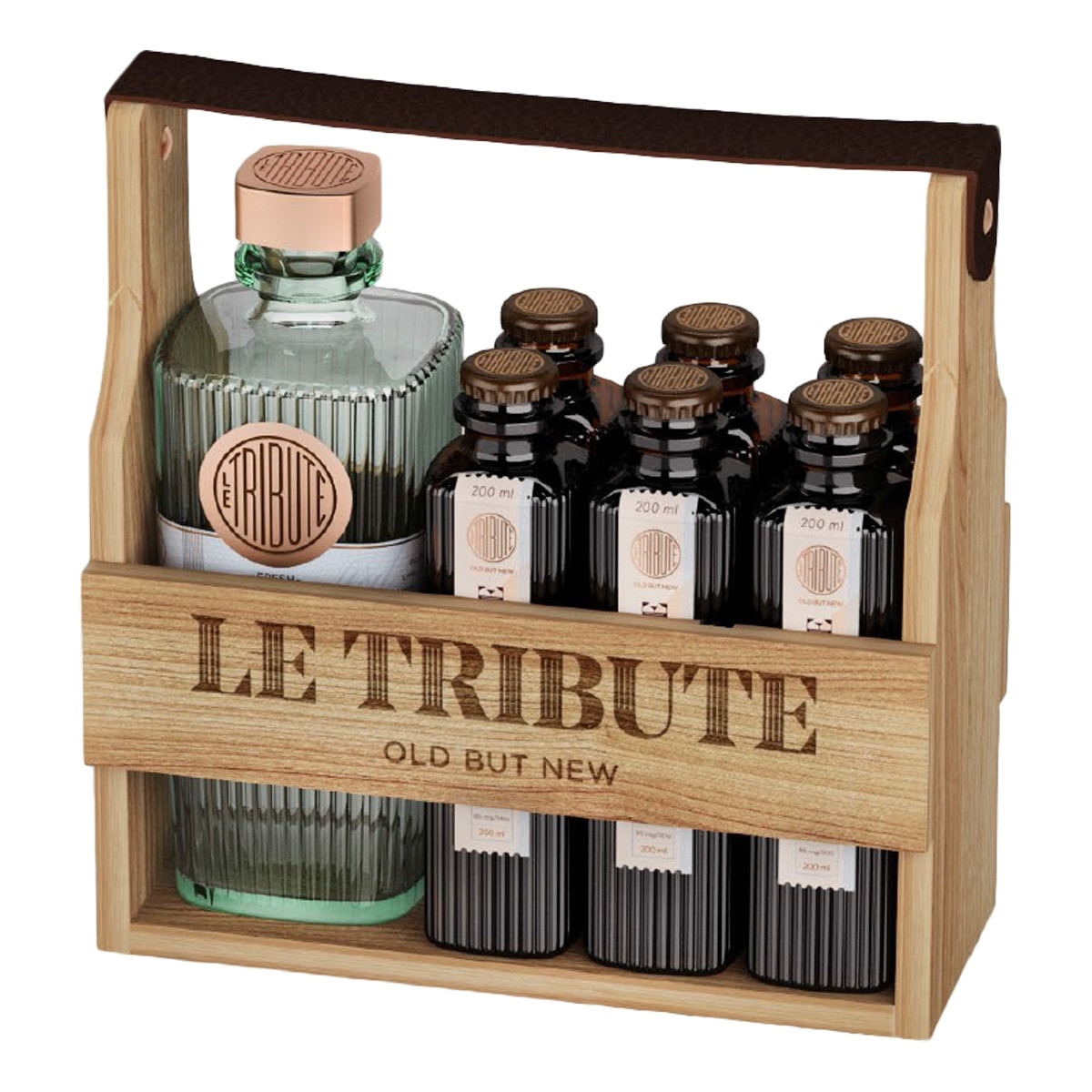 Estuche de ginebra y tónicas Le Tribute 1
