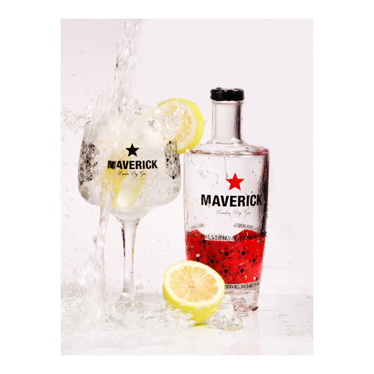 Ginebra Maverick London Dry Gin 2