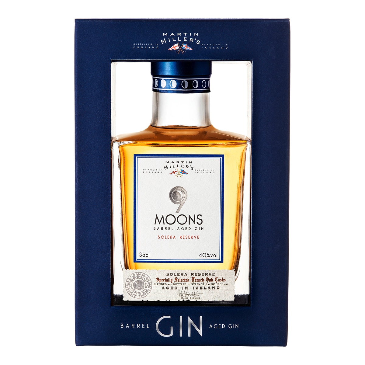 Imagen 0 de Estuche ginebra Martin Miller's 9 Moons Barrel Aged Gin