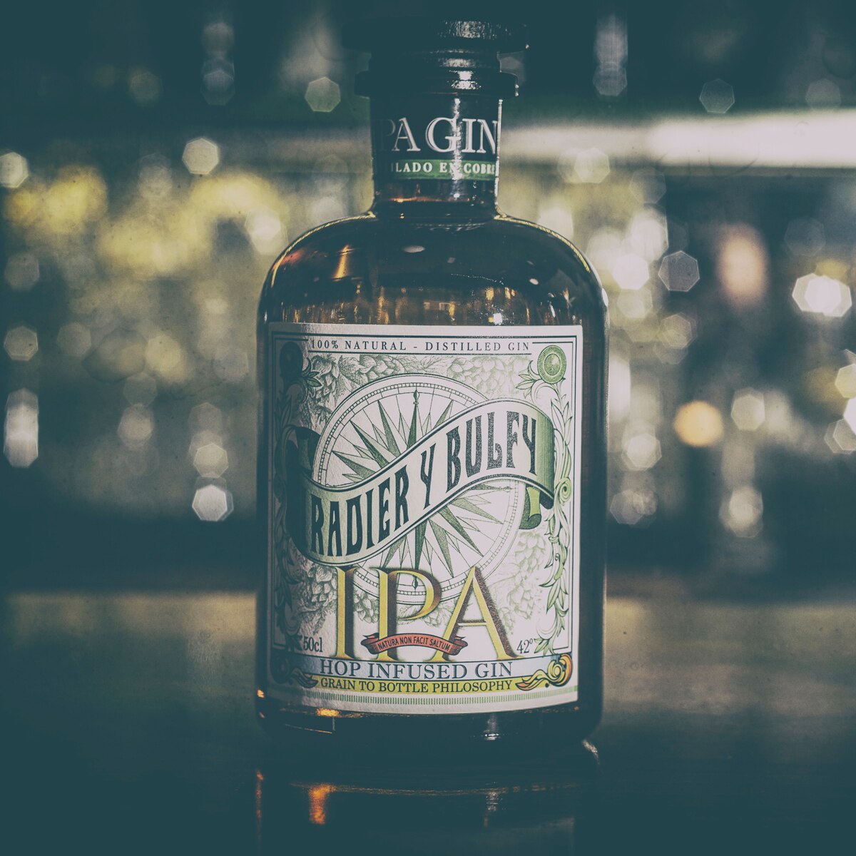 Ginebra Iradier y Bulfy IPA Gin 2