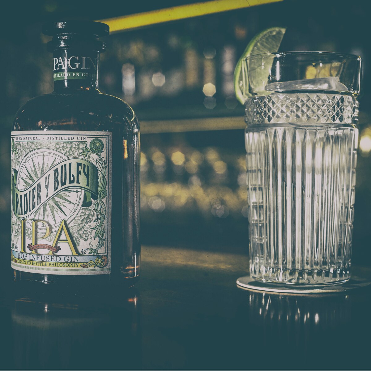 Ginebra Iradier y Bulfy IPA Gin 3