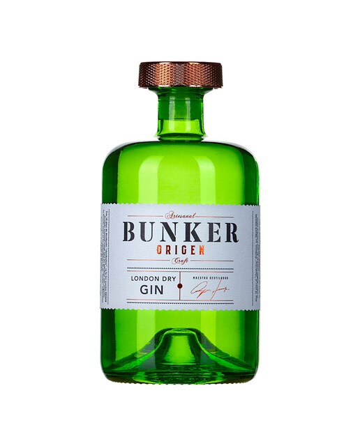Imagen 0 de Ginebra London Dry Bunker Origen
