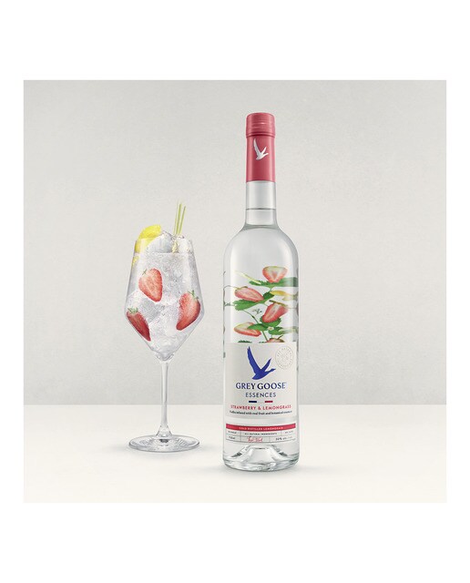 Vodka Essences fresa y limón Grey Goose 2