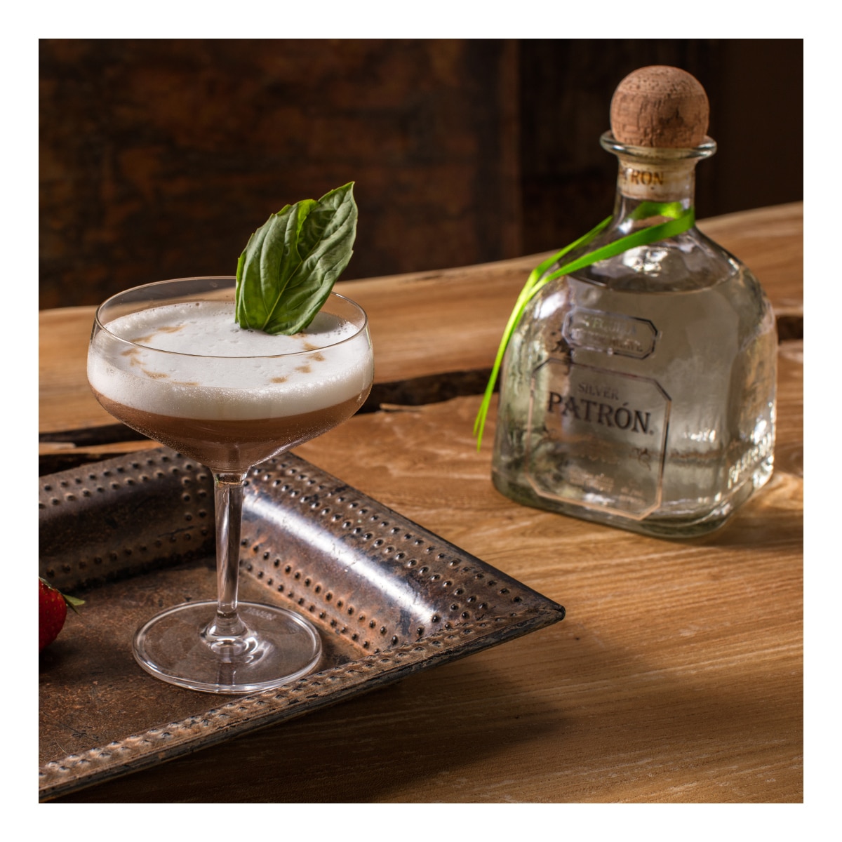 Estuche tequila Silver 100% de agave Patrón 3