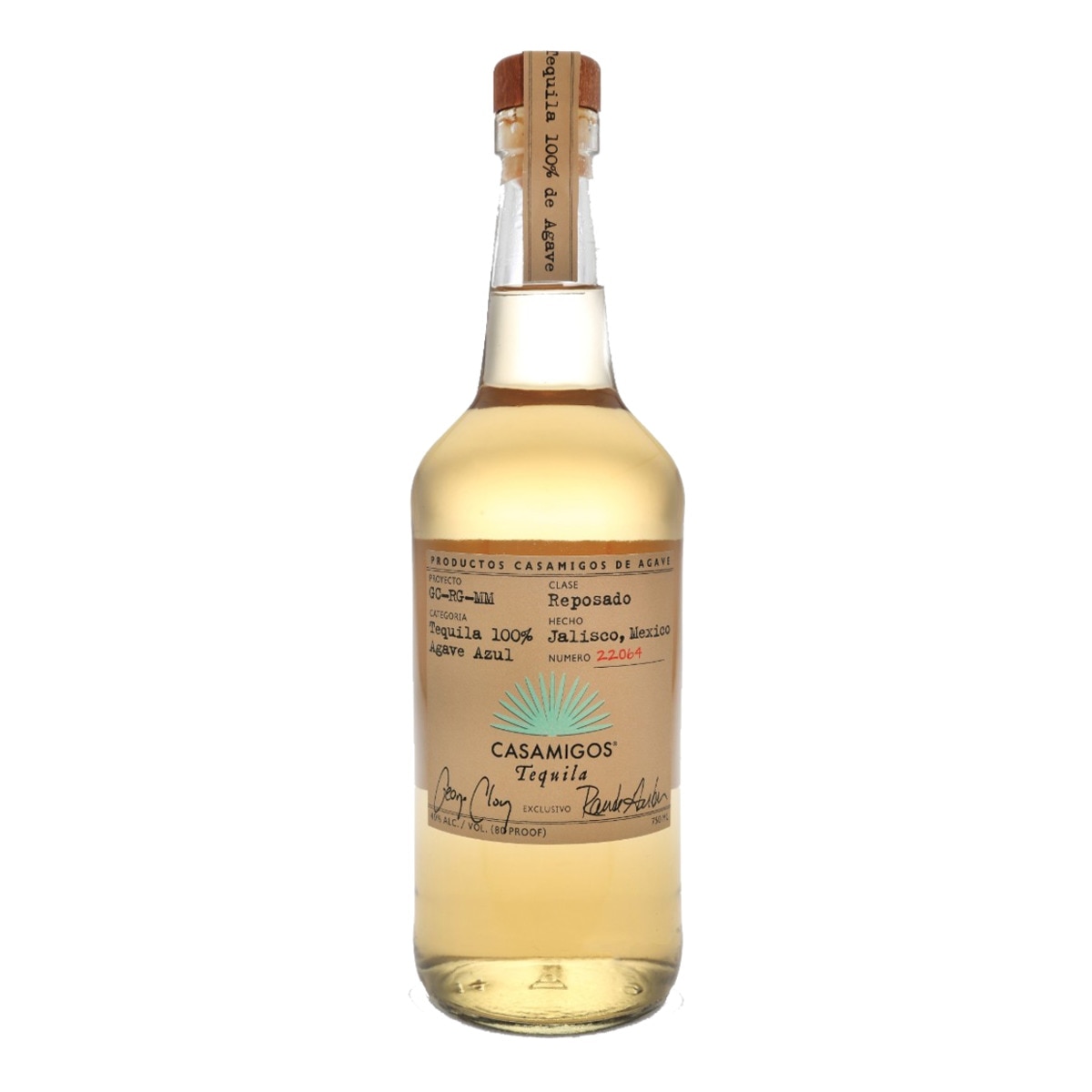 Imagen 0 de Tequila reposado 100% agave azul Casamigos