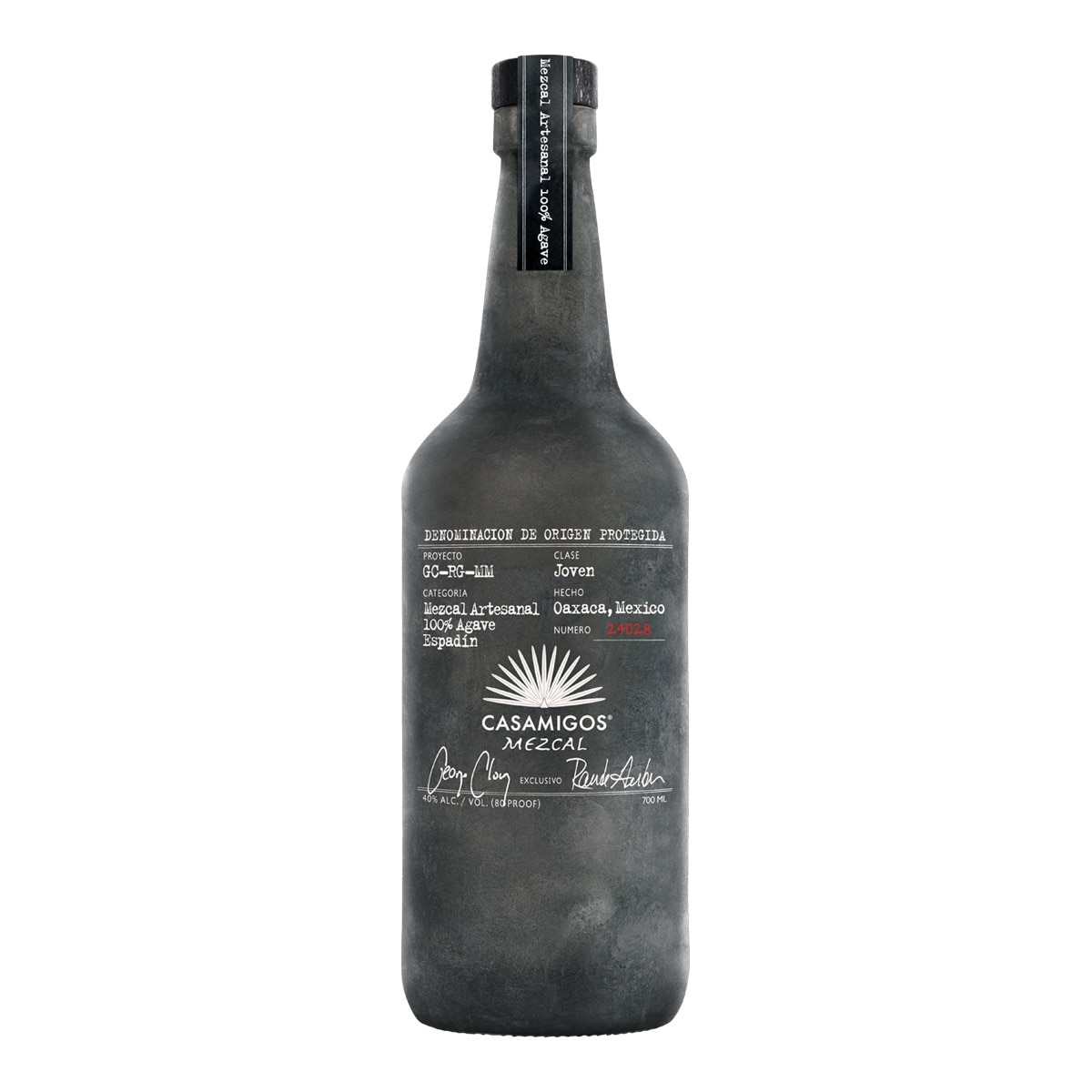 Imagen 0 de Mezcal joven 100% agave espadín Casamigos