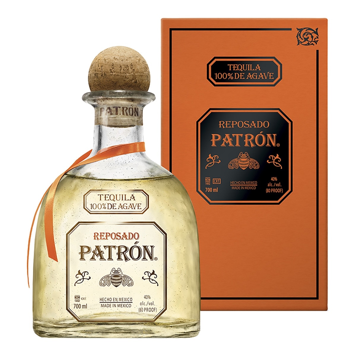 Imagen 0 de Estuche tequila Patrón Reposado 100% agave azul