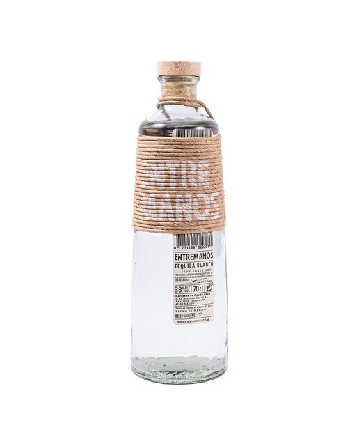 Tequila blanco Entremanos