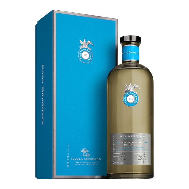 Estuche tequila reposado Casa Dragones